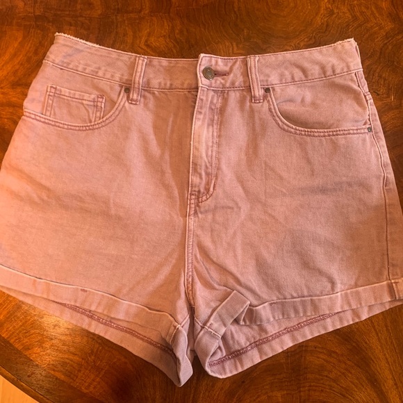 Pacsun High Waisted Jean Shorts - Picture 2 of 3